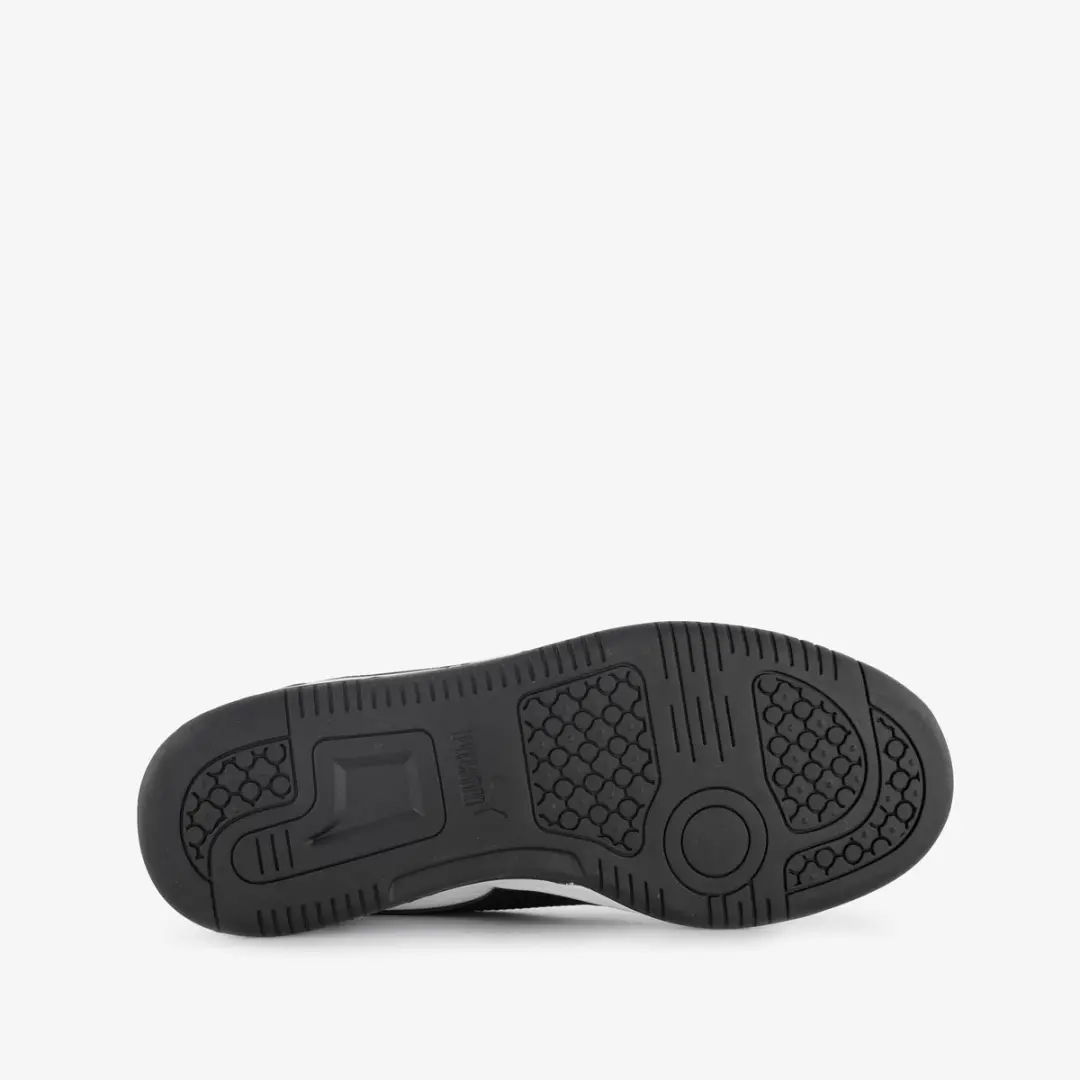PUMA Rebound v6 Low Unisex Sneakers 106803 - Wit/Zwart/Wit - afbeelding 4 van 6