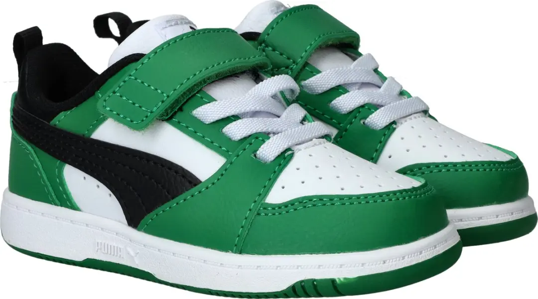 PUMA Rebound V6 Lo Inf Sneakers - Groen