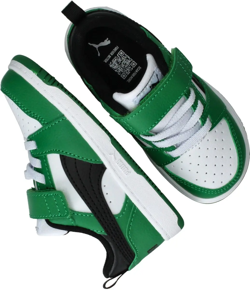PUMA Rebound V6 Lo Inf Sneakers - Groen - afbeelding 6 van 6
