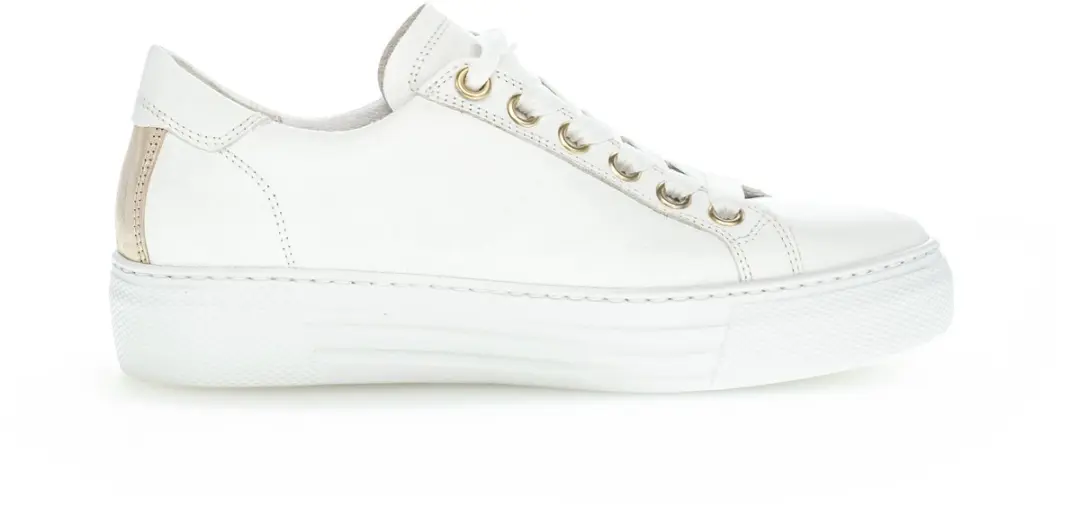 Gabor 465 Sneakers Dames - Leer - Wit - afbeelding 2 van 6