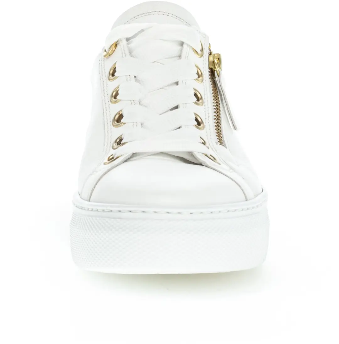 Gabor 465 Sneakers Dames - Leer - Wit - afbeelding 3 van 6