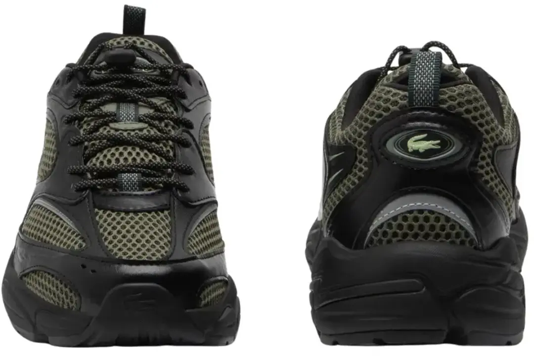 Lacoste Storm 96 2K Sneakers - Heren 44 - Zwart/Lichtgroen - afbeelding 6 van 6