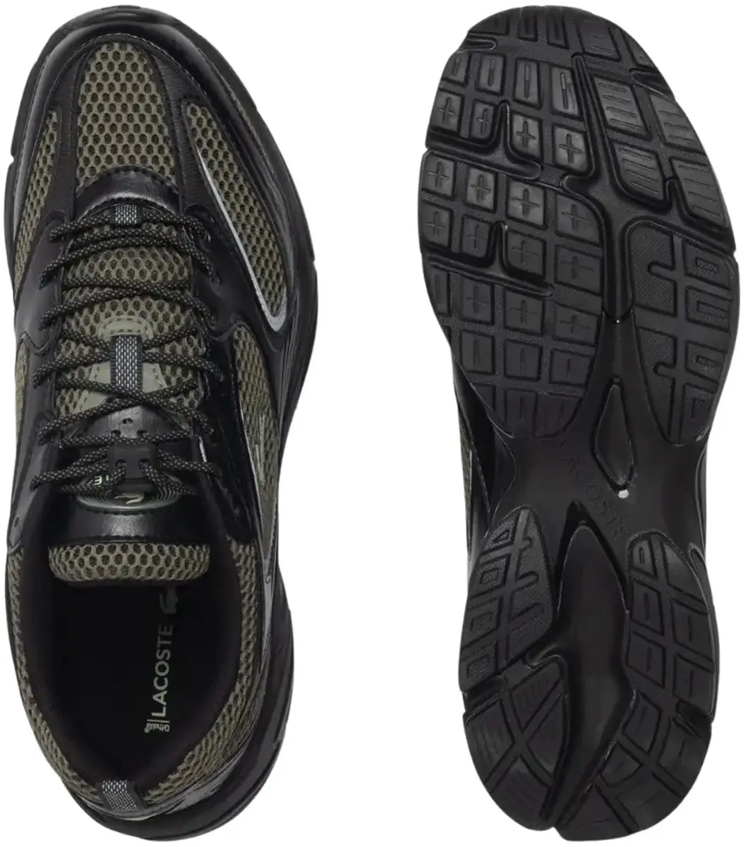 Lacoste Storm 96 2K Sneakers - Heren 44 - Zwart/Lichtgroen - afbeelding 5 van 6