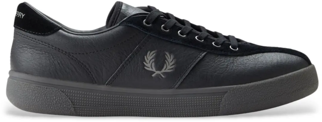 Fred Perry Sneakers van leer en suède Tennis