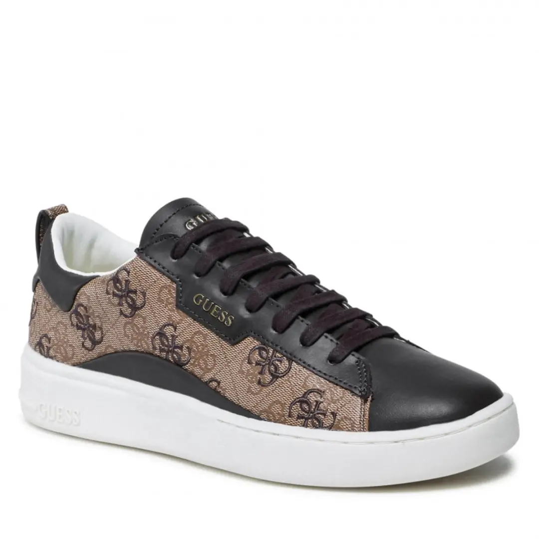 GUESS herensneakers Verona bruin/beige maat 42 EU