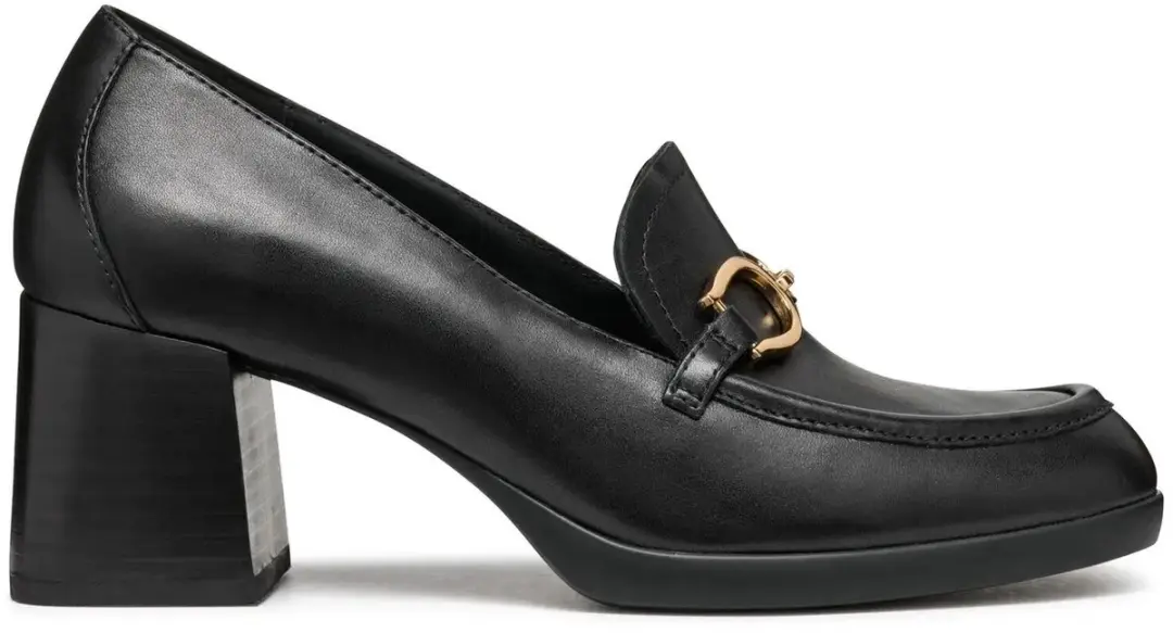 Geox Walk Pleasure D46XBF_00043 Dames Derbies - 41 - Zwart