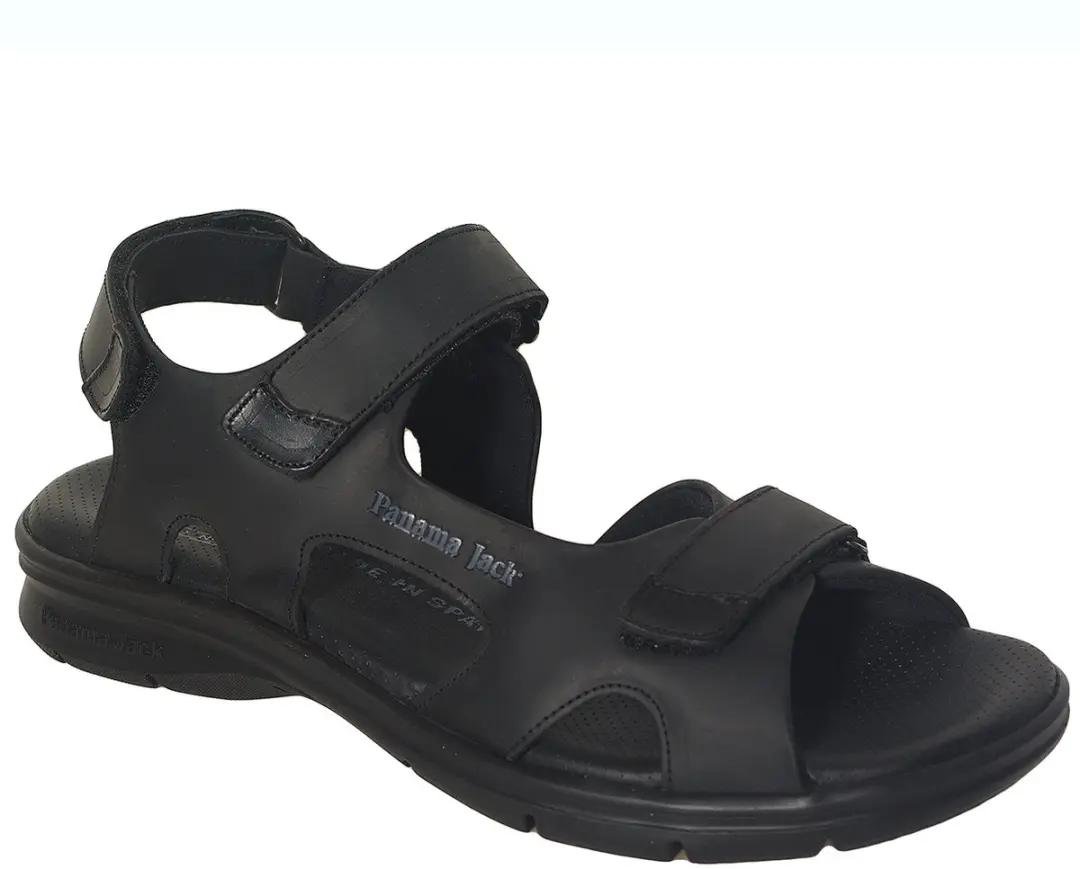 Panama Jack Roman C2 sandalen napa grass Black black 43