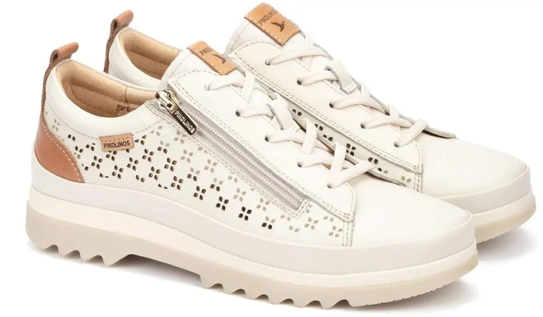 Pikolinos Vigo Leren Sportschoenen 38 - Wit - afbeelding 2 van 6
