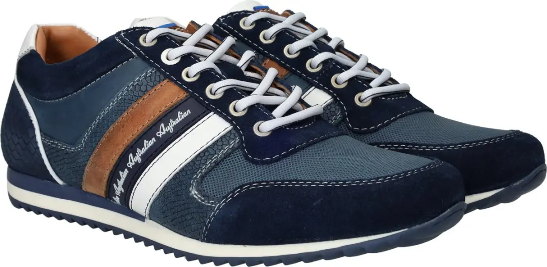 Australian Camaro Lage Sneakers - Blauw - Maat 42
