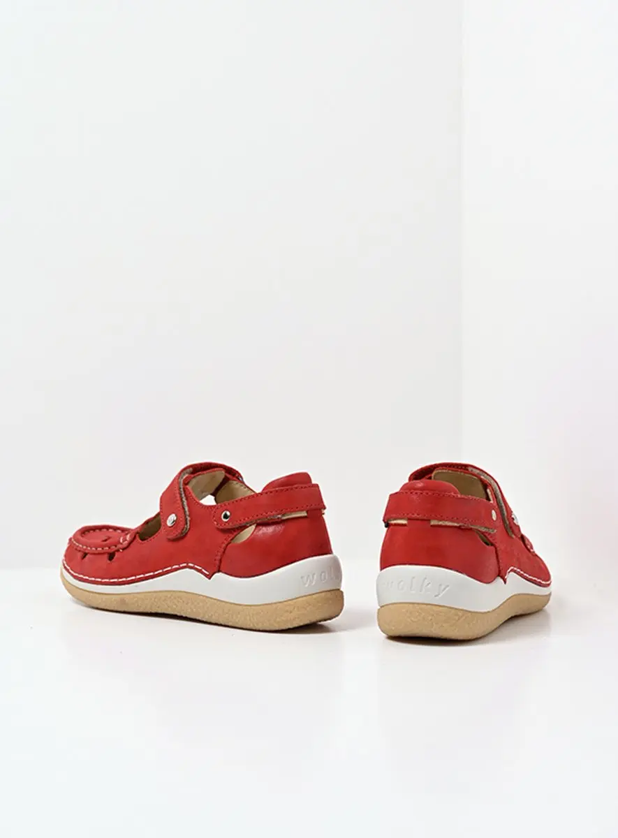 Wolky Esperanza Dames Comfortschoenen 38 - Rood