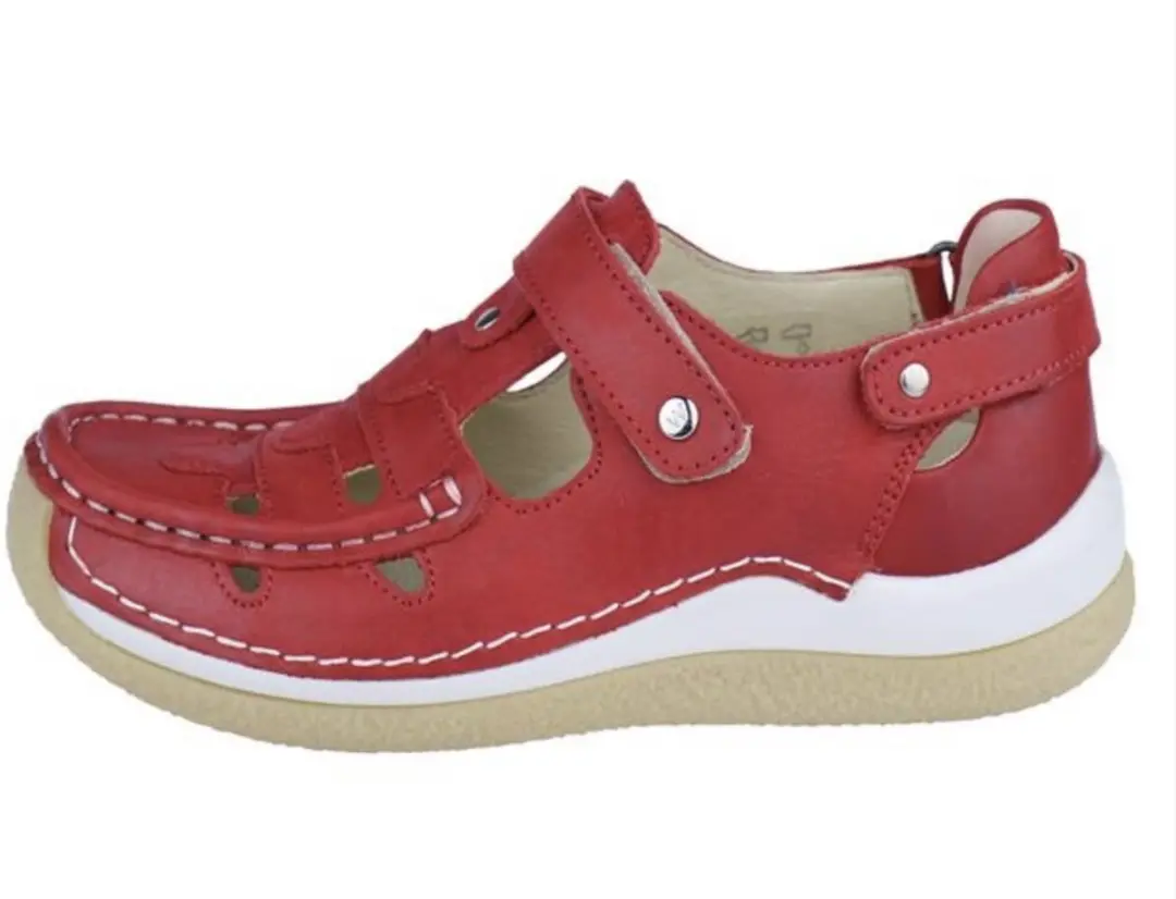 Wolky Esperanza Dames Comfortschoenen 38 - Rood