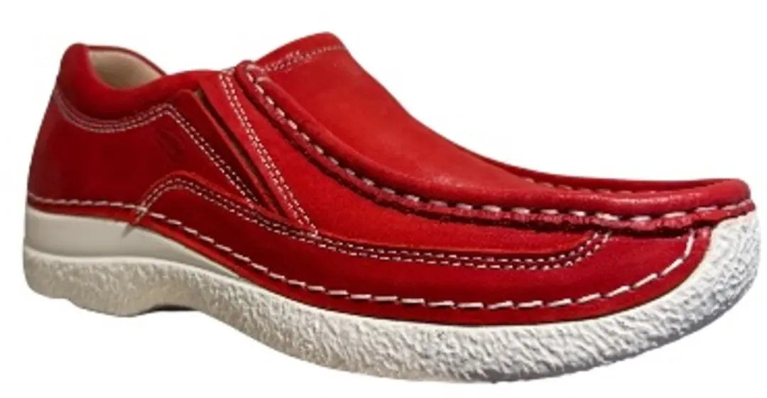 Wolky 0620636 Instappers - Rood - Maat 38 - afbeelding 2 van 6