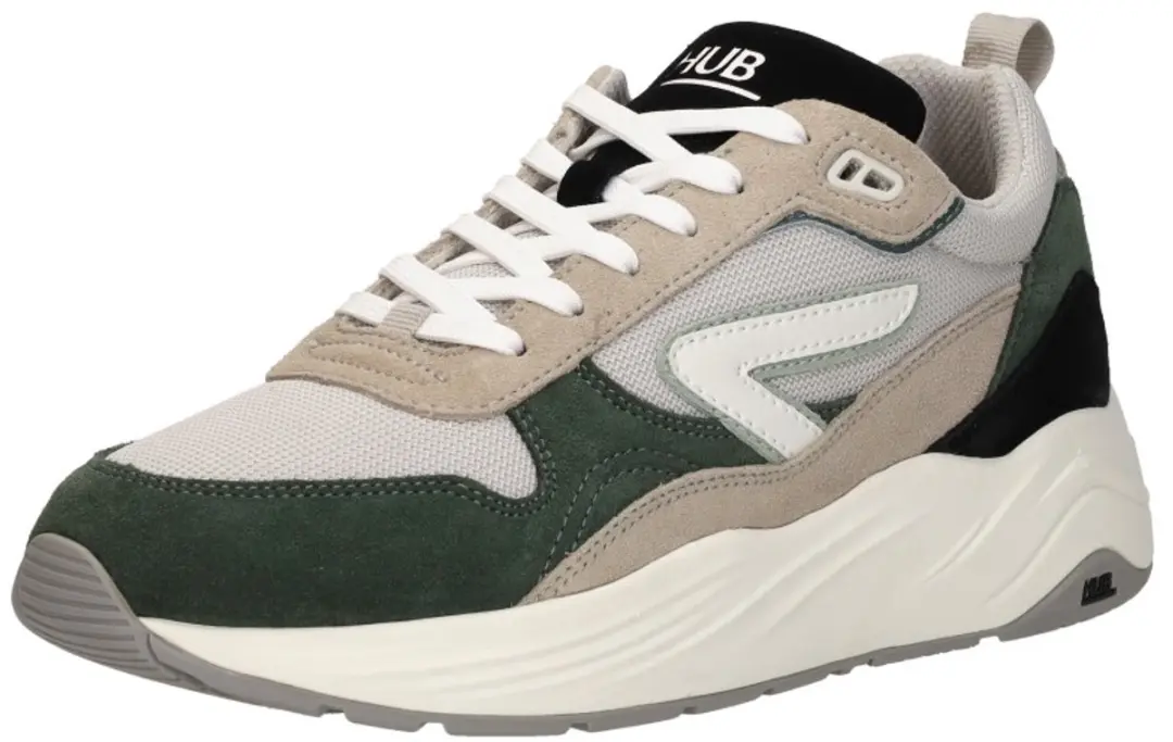 Hub Glide Lage Sneakers - 41 - Bone/Off White/Sage Green