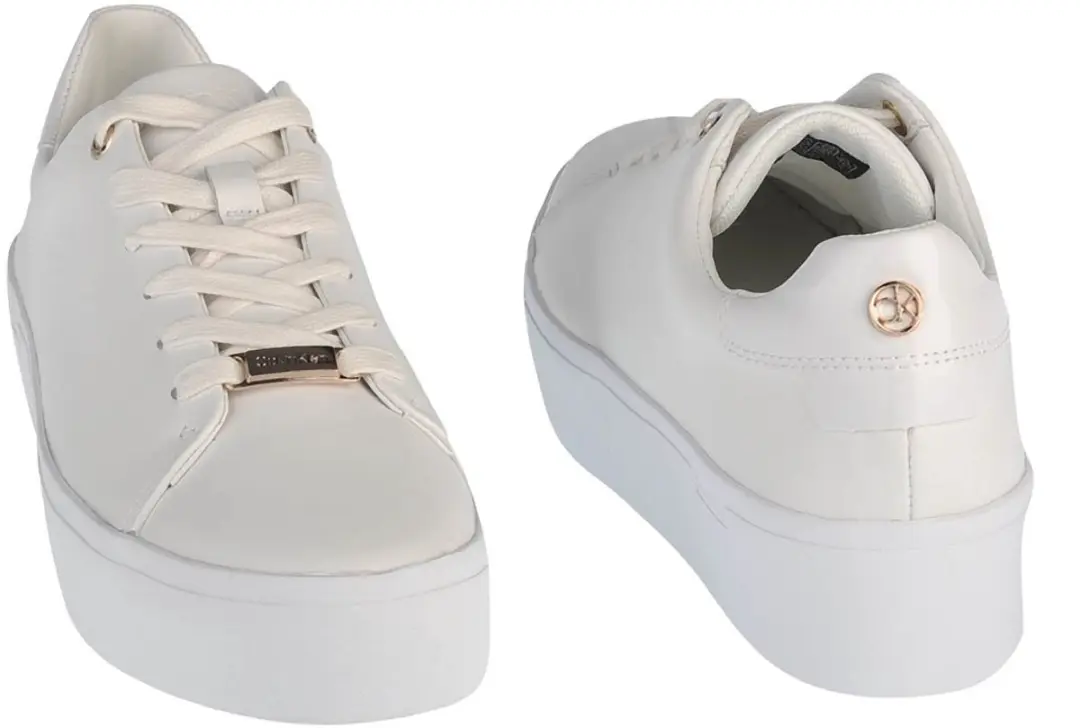 Calvin Klein HW0HW00575-0K4 Dames Sneakers - Wit - afbeelding 6 van 6