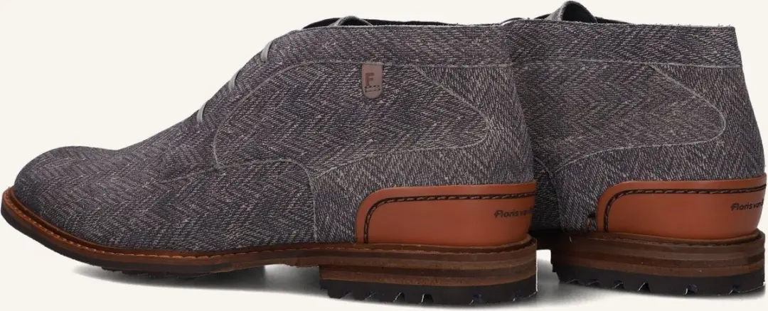 Floris van Bommel Sfm-50159 Crepi Veterschoenen - Grijs - Maat 46