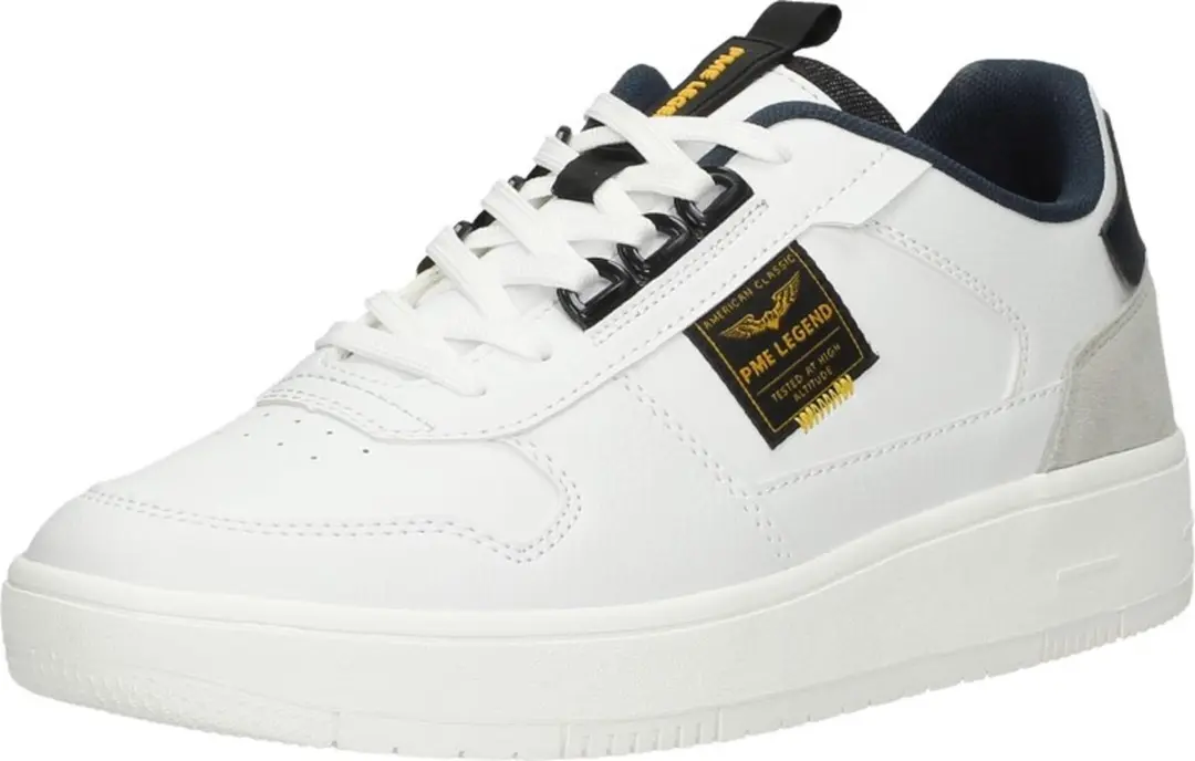 PME Legend Gobbler Heren Sneakers - Wit/Navy - Maat 42