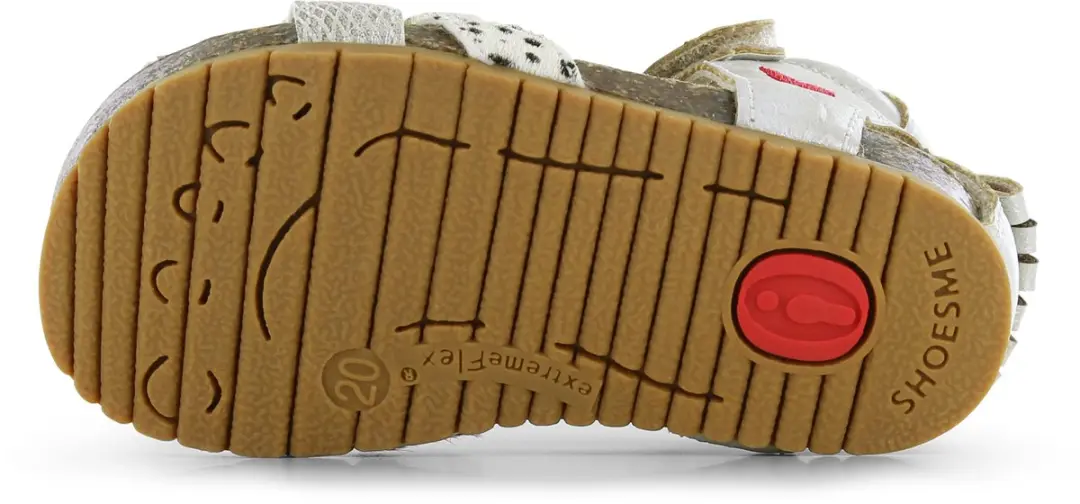 Shoesme Metallic Gouden Sandaal Hartje - Maat 23