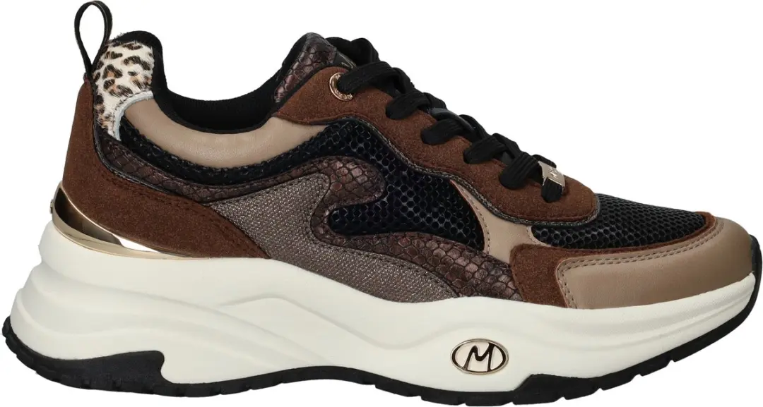 Mexx Sneaker Palma Ora Taupe/black Dames