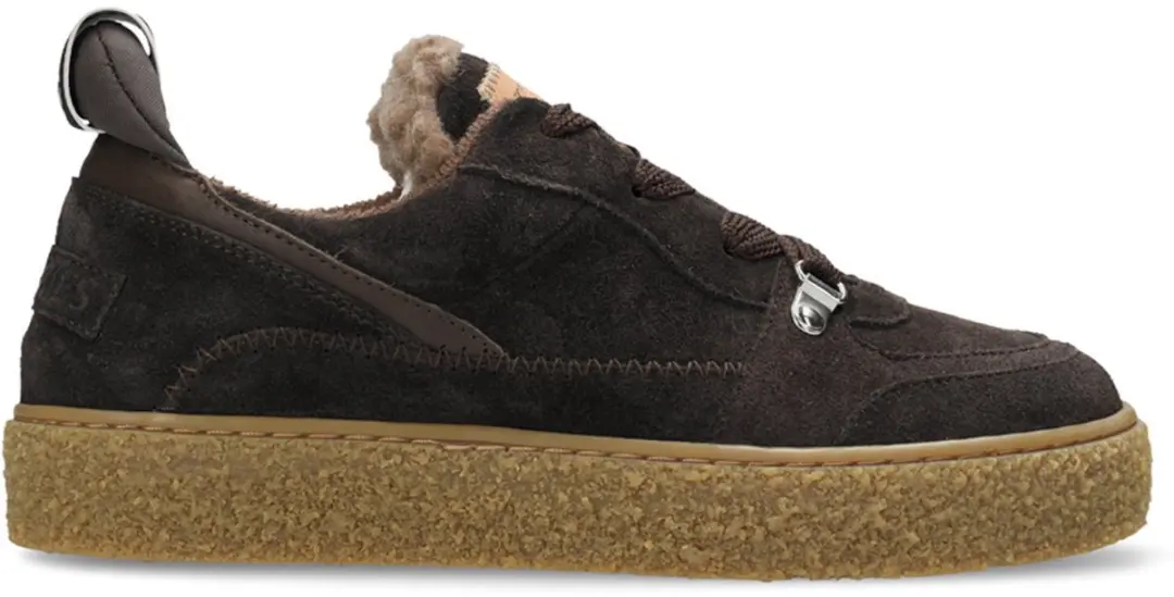 Shabbies Chewy Unna Sneakers Bruin - Maat 37