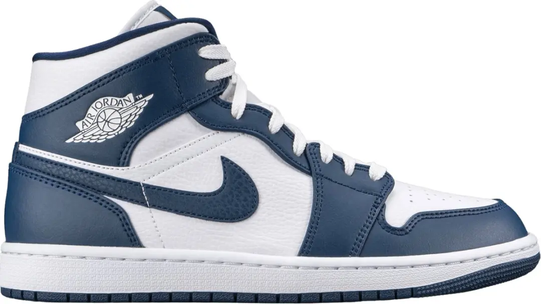 Air Jordan 1 Mid Obsidian