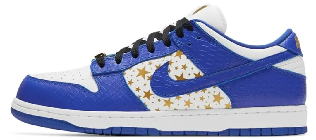 Nike SB Dunk Low Supreme Stars Hyper Royal (2021)
