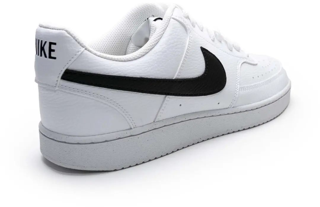 Nike Court Vision Low Next Nature Heren Sneakers - Wit/Zwart