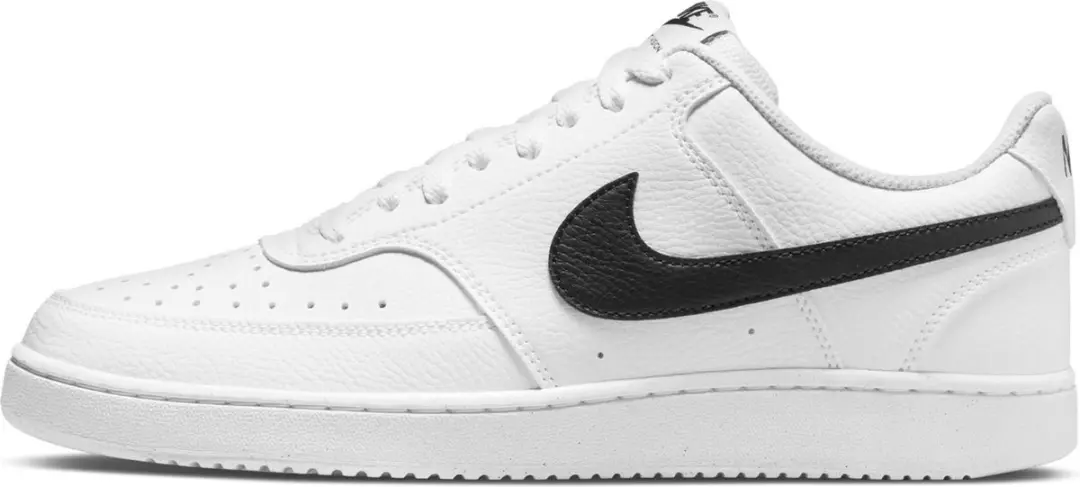 Nike Court Vision Low Next Nature Heren Sneakers - Wit/Zwart