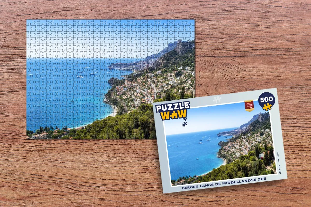 PuzzleWow Legpuzzel 500 Stuks - Multicolor