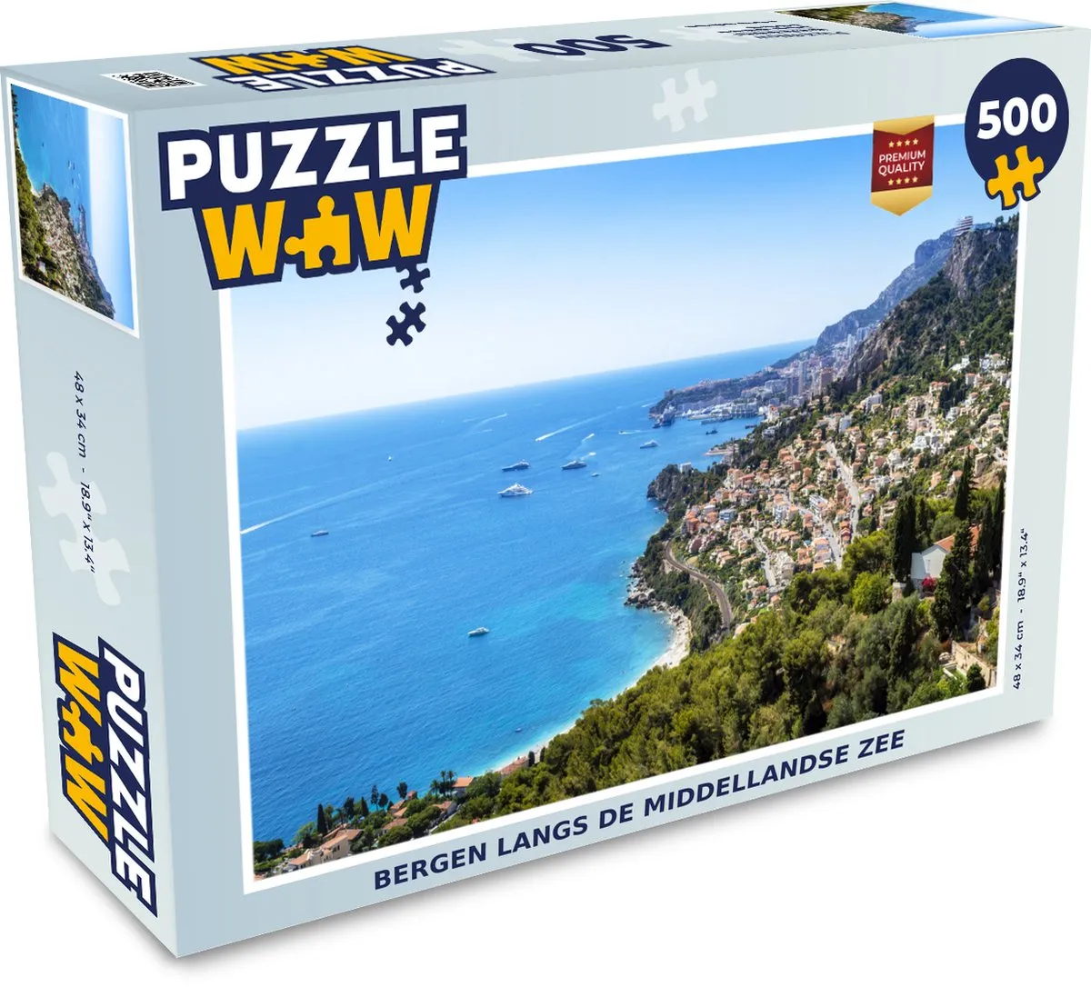 PuzzleWow Legpuzzel 500 Stuks