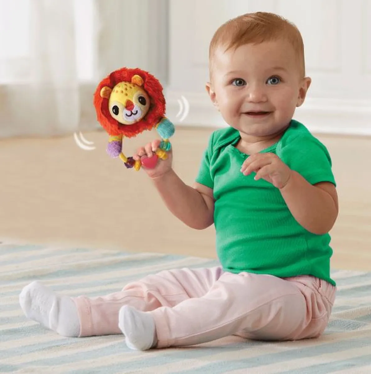VTech Dierenvriendjes Rammelaar Leeuw - Multikleuren