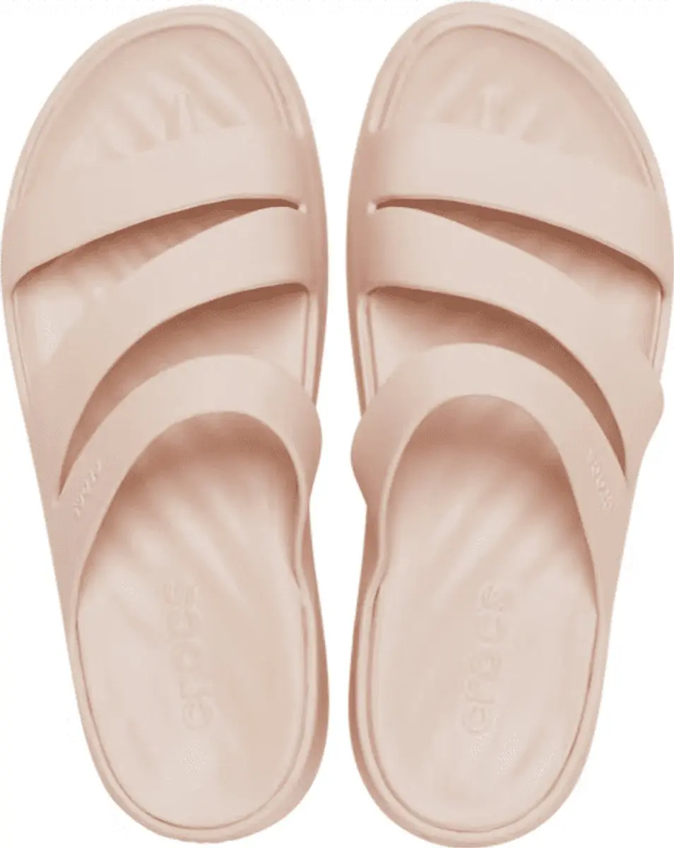 Crocs Getaway Strappy Slippers Quartz