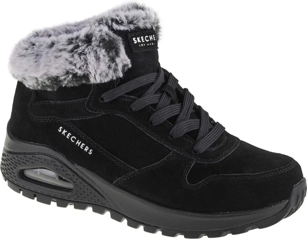 Skechers Uno Rugged Wintriness 167433-BLK, Vrouwen, Zwart, Laarzen, maat: 37,5