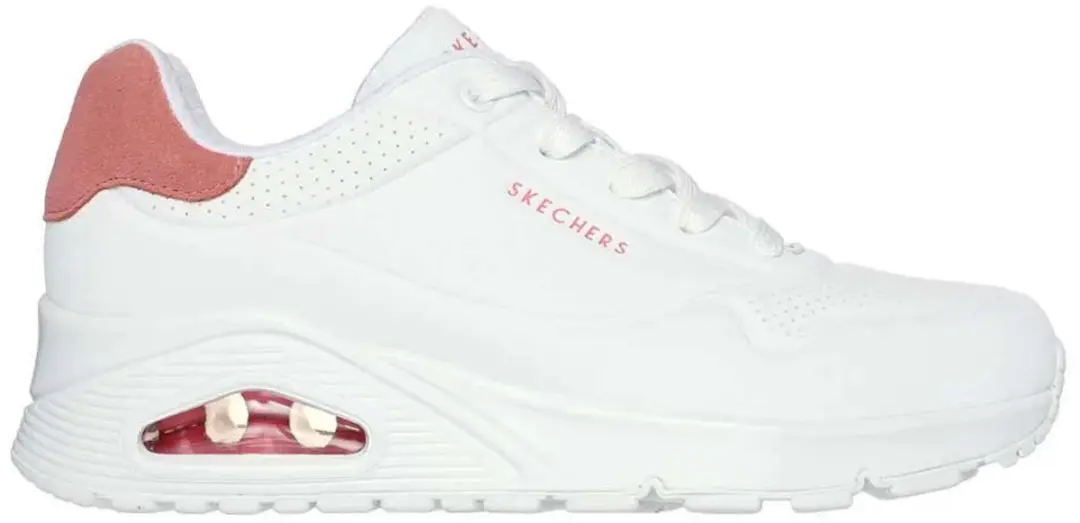 Skechers Uno Pop Back Dames Sneakers - Wit - afbeelding 2 van 6