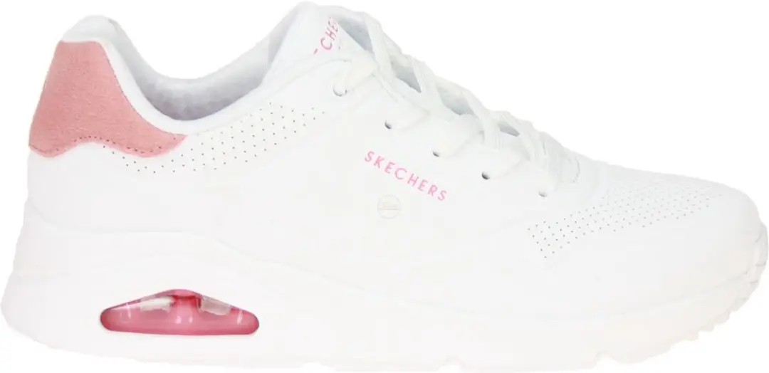 Skechers Uno Pop Back Dames Sneakers - Wit - afbeelding 4 van 6