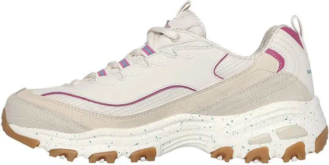 Skechers D'Lites-Bold Views Dames Sneakers 149589-NMLT - Naturel - afbeelding 4 van 6
