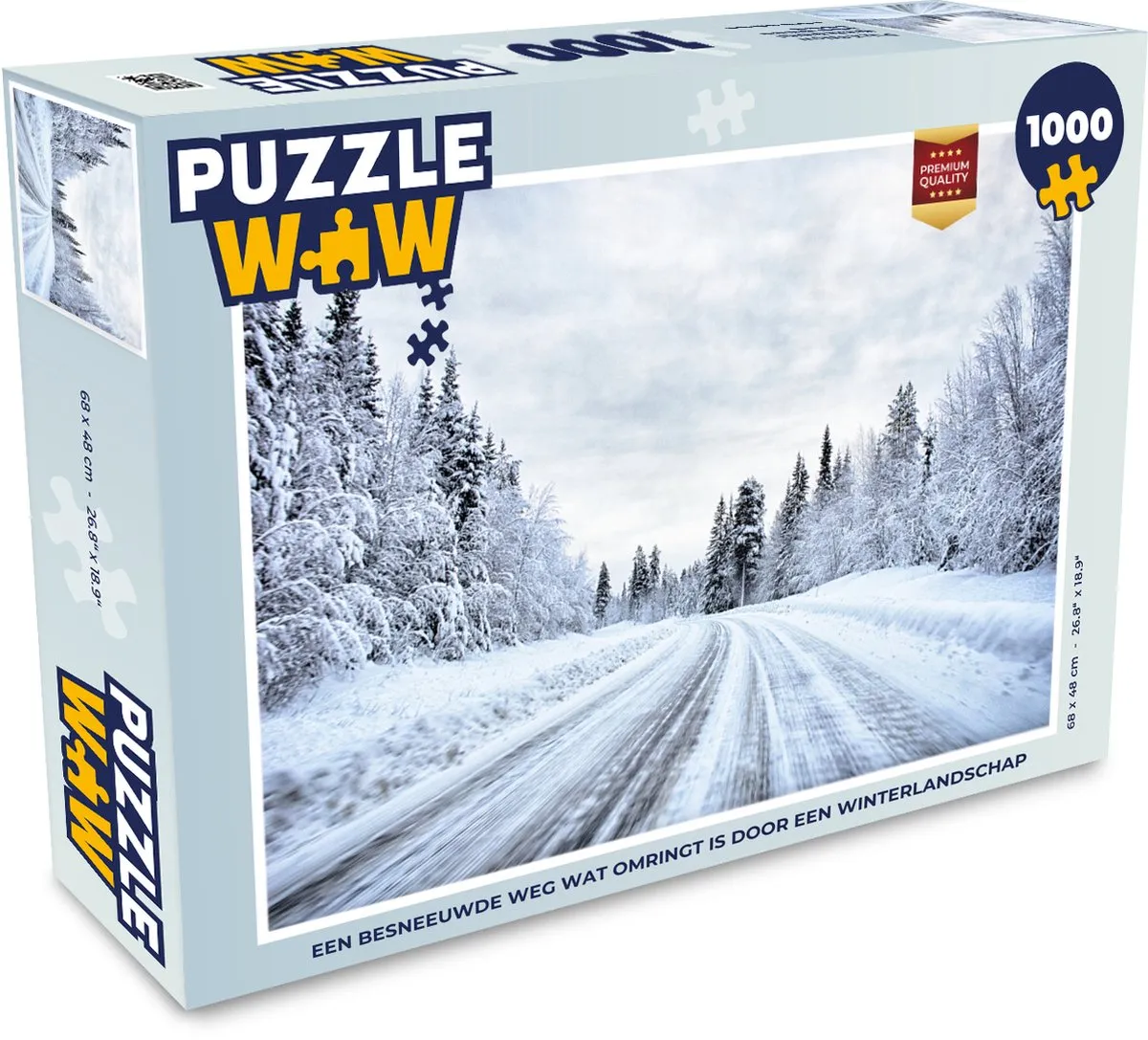 PuzzleWow Legpuzzel 1000 Stuks