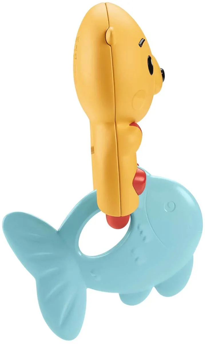 Fisher-Price Teething Time Otter Bijtring - Turkoois/Geel