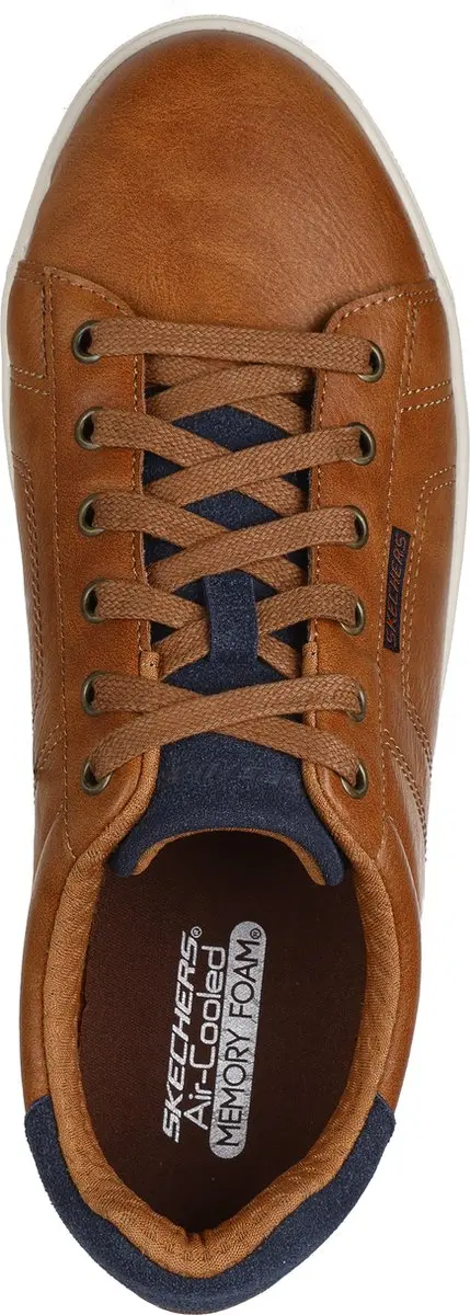 Skechers Cavell Hensley Heren Schoenen - Bruin - Maat 44