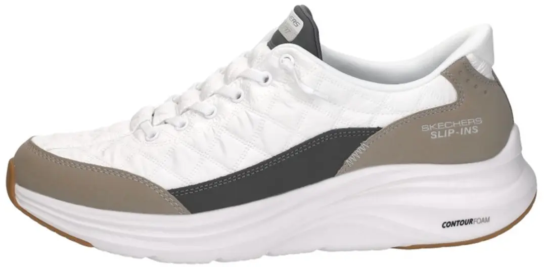 Skechers CONTOUR FOAM Cozy Fit Heren Instappers 321223 - Wit - afbeelding 2 van 6