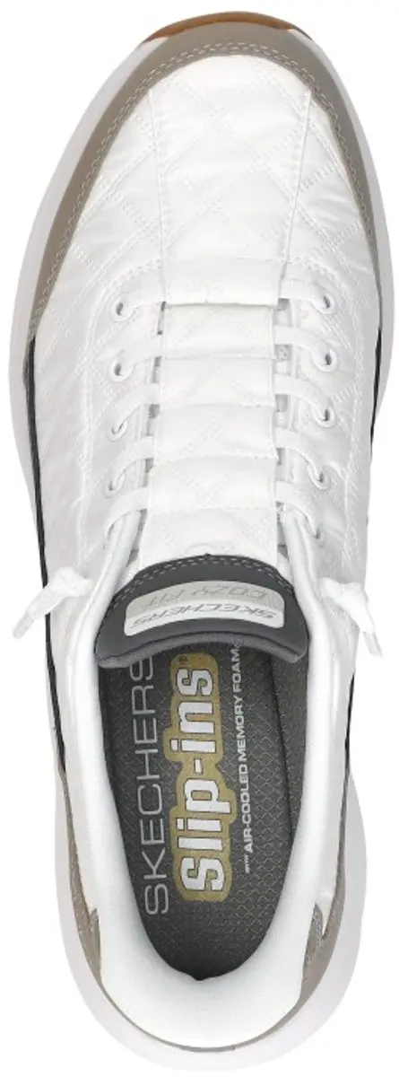 Skechers CONTOUR FOAM Cozy Fit Heren Instappers 321223 - Wit - afbeelding 6 van 6