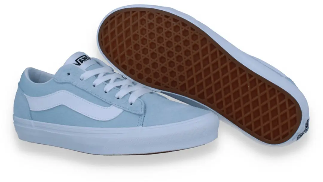 Vans Vero LS Sneakers - Lichtblauw/Wit - Maat 38 - afbeelding 5 van 6