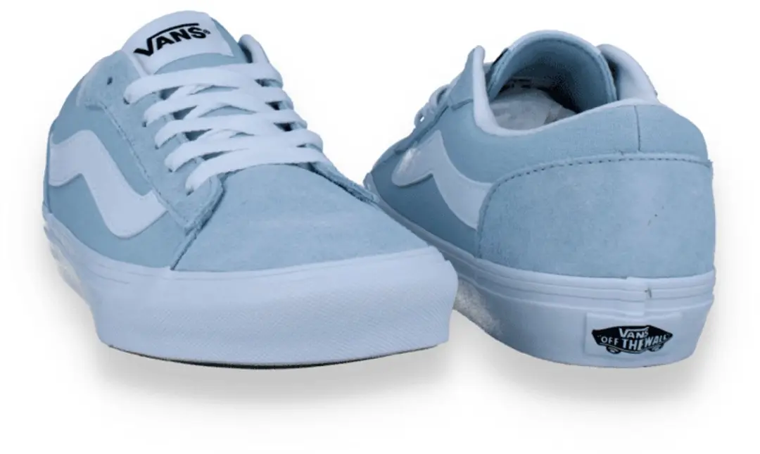 Vans Vero LS Sneakers - Lichtblauw/Wit - Maat 38 - afbeelding 3 van 6