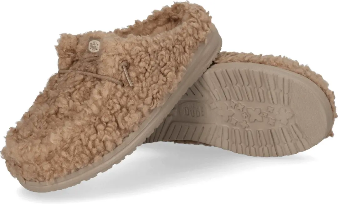 HEYDUDE Wally Slipper Heren - Timber Wolf - Maat 43