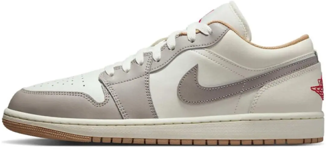 Jordan Low Maat 45 Creme Grijs Bruin
