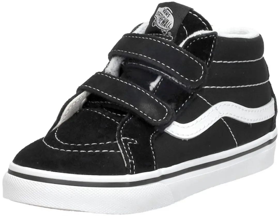 Vans SK8-Mid Reissue V Junior Sneakers - Zwart/Wit
