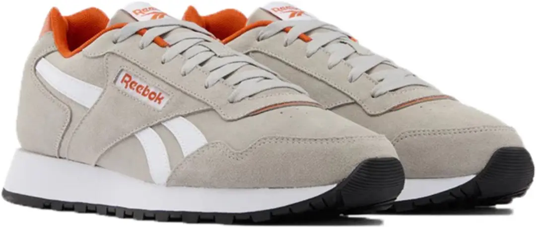 Reebok Heren Sneaker Glide Vrijetijdsschoenen 100246067 Grijs Wit