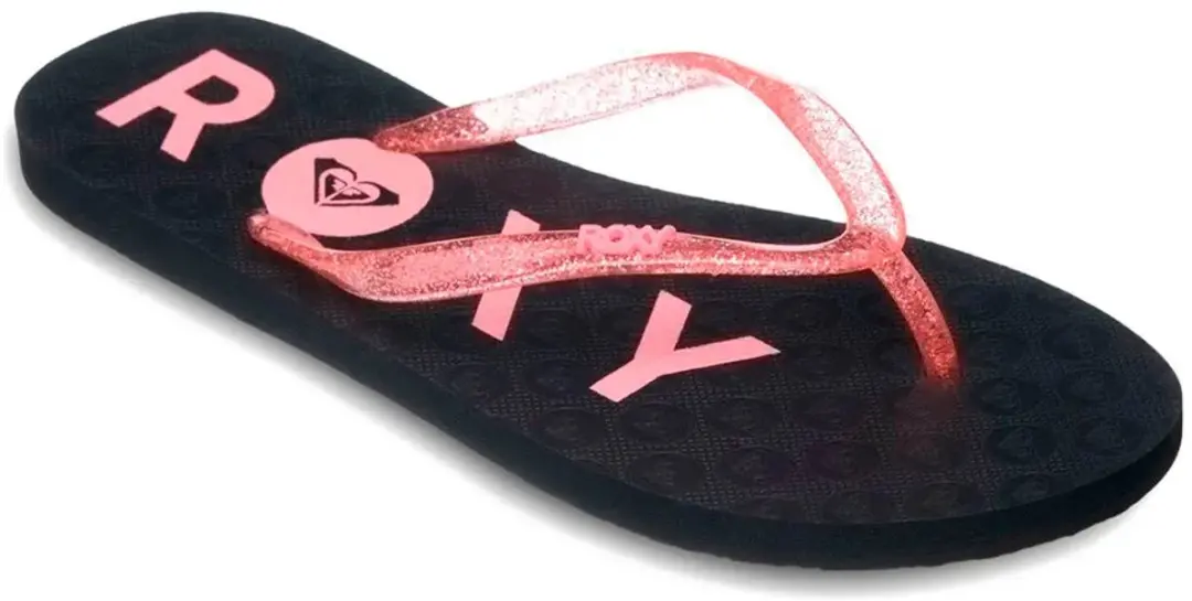 Roxy Viva Sparkle Teenslipper - EU 36 - Roze - afbeelding 2 van 4