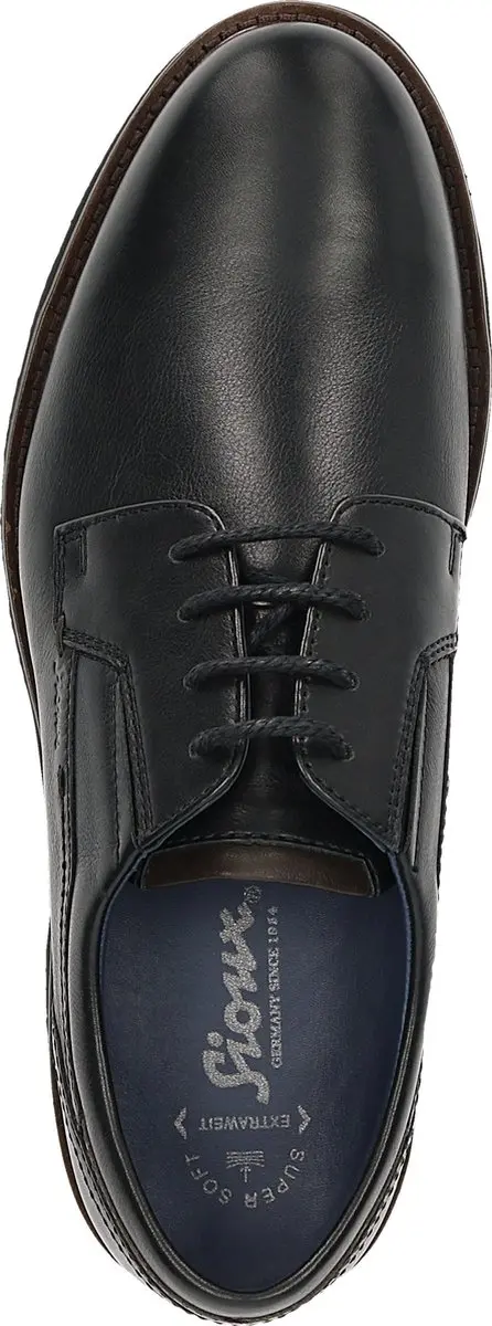Sioux Dilip-716-H Heren Sneakers - Zwart