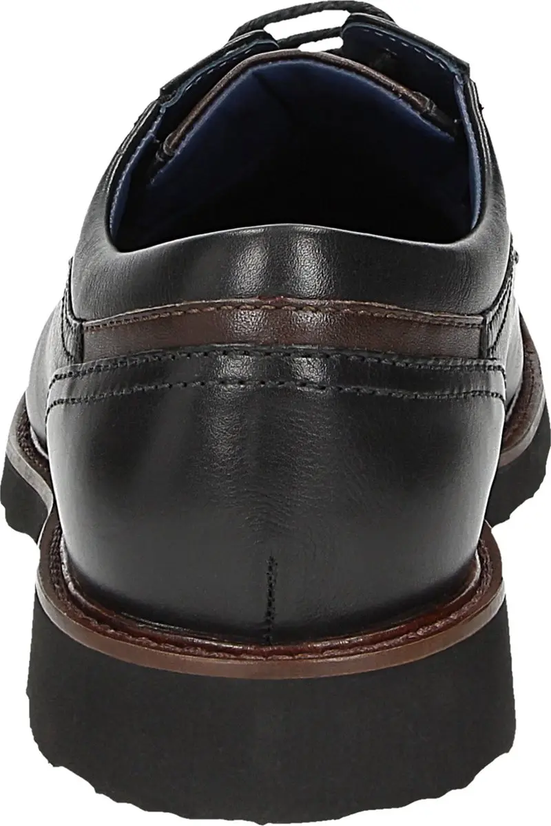 Sioux Dilip-716-H Heren Sneakers - Zwart