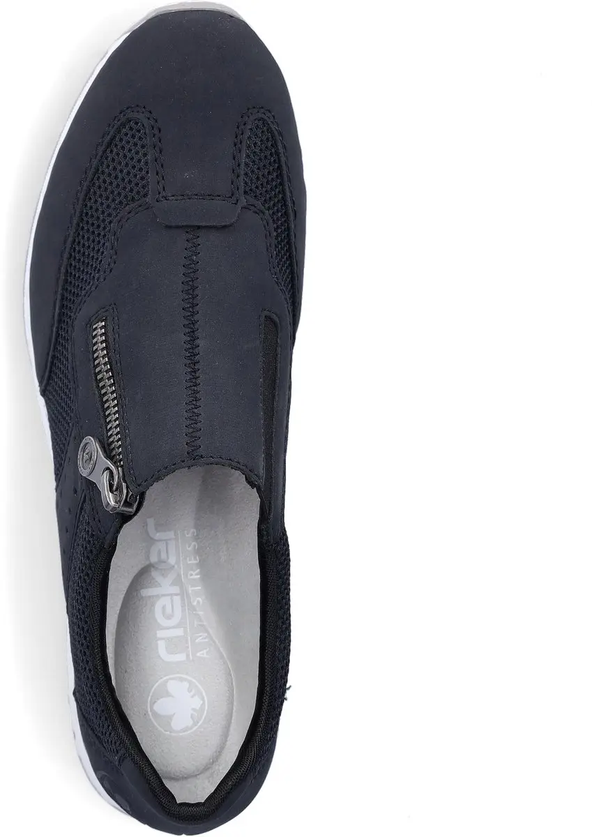 Rieker dames lage schoen slip-on schoen 54474-14 Blauw